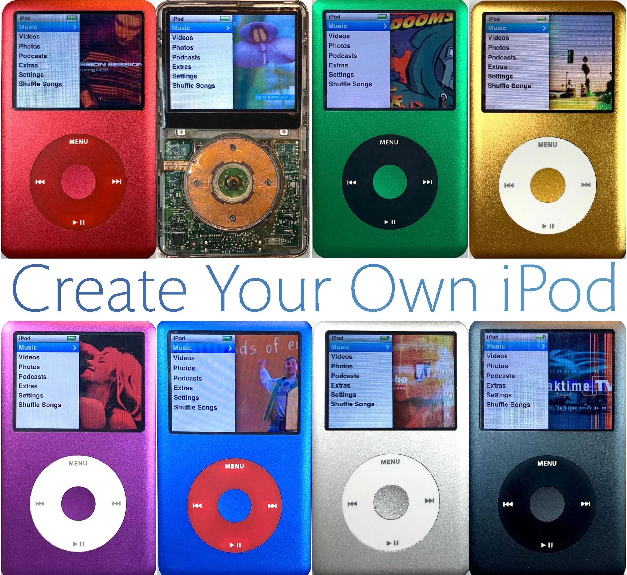 New Create Your Own iPod Classic 6th & 7th Generation 80GB 120GB 160GB HDD A1238 - Image 7