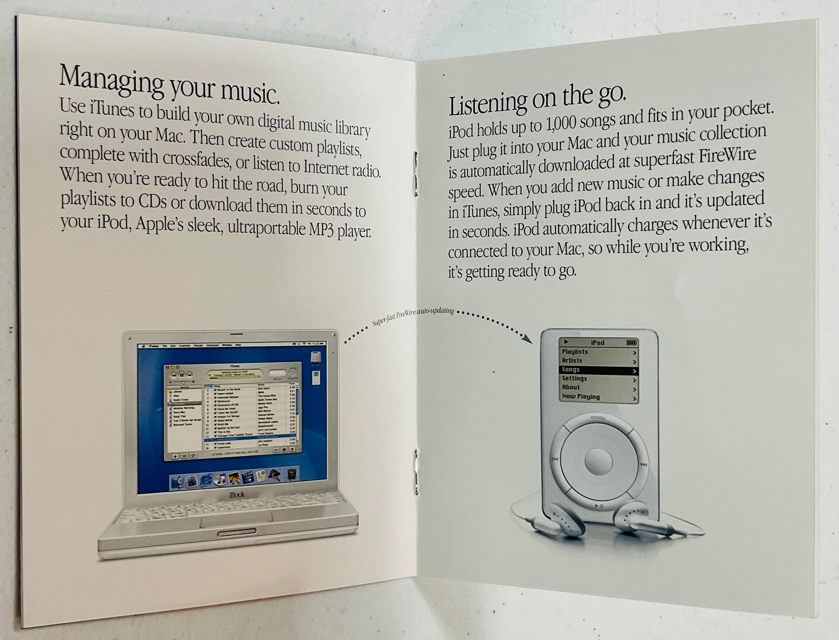Original 2002 Apple ‘Everything is easier on a Mac.’ Promotional Brochure Pamphlet - Image 3