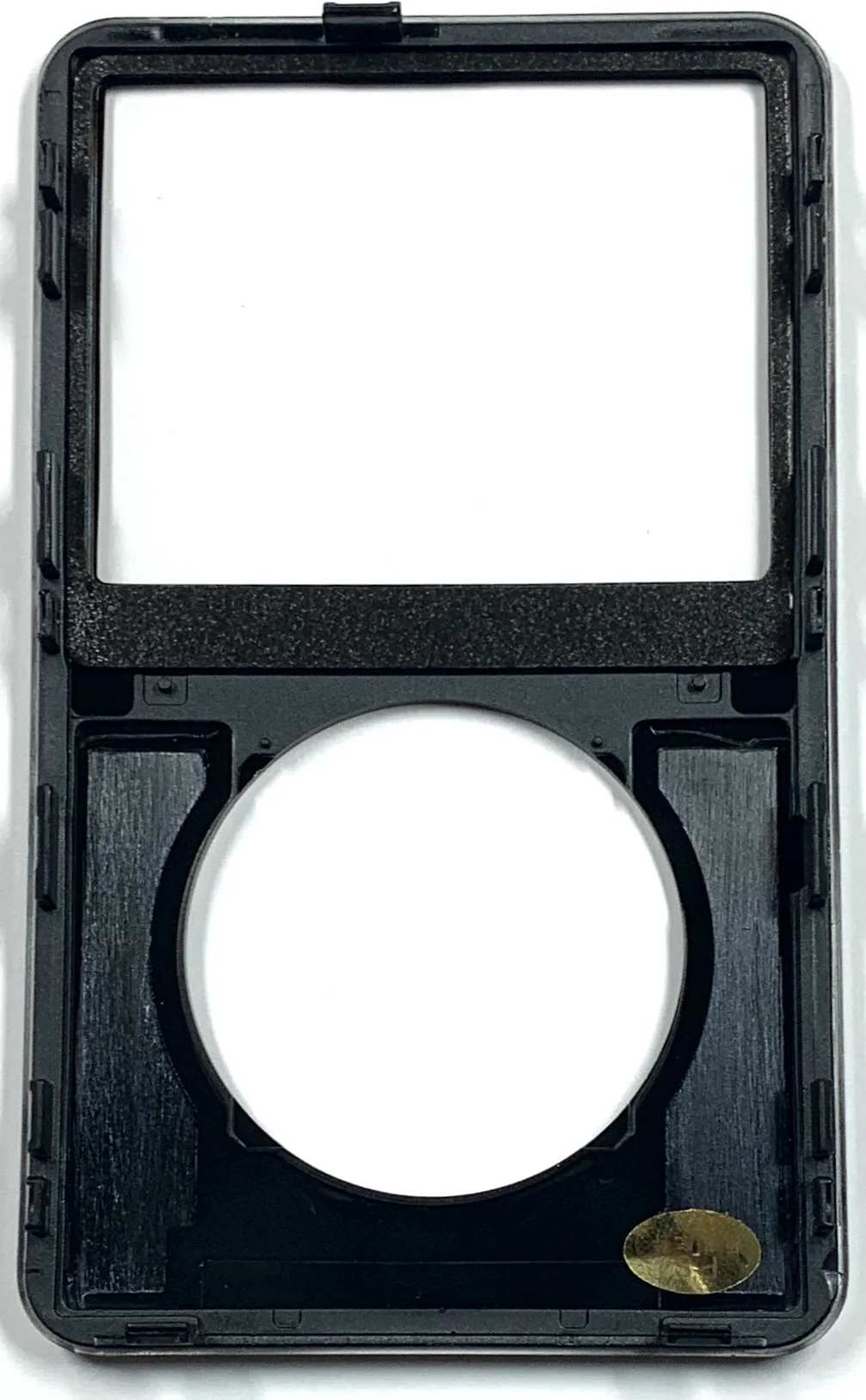 Black Faceplate For Apple iPod Video 5th & 5.5 Generation Plastic A1136 - Image 3